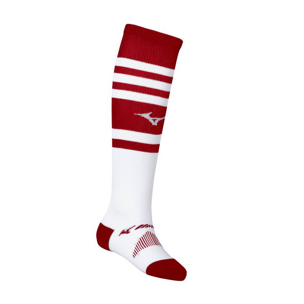 Mens Mizuno Retro Performance OTC Baseball Socks Red Philippines (CPHRQY182)